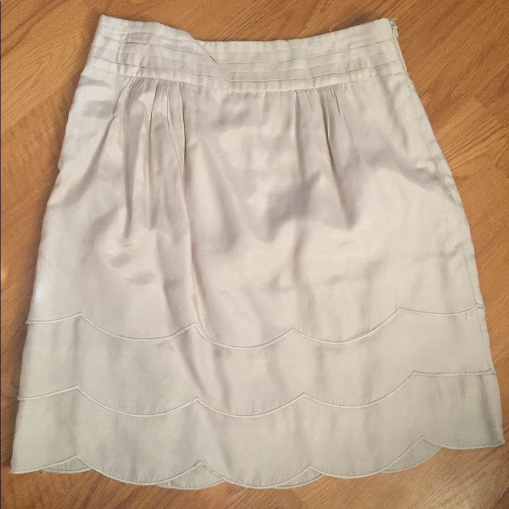 Forever 21 Scallop Tiered Skirt